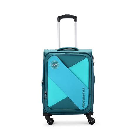 Buy Skybags Spinner Polyester Soft Converge Trolley Bag Plus Sec 4W Exp ...
