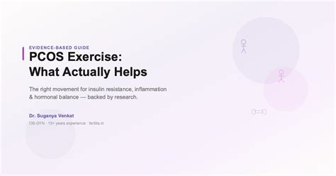 Best Exercise for PCOS: OB-GYN Picks for Insulin Resistance | Fertilia
