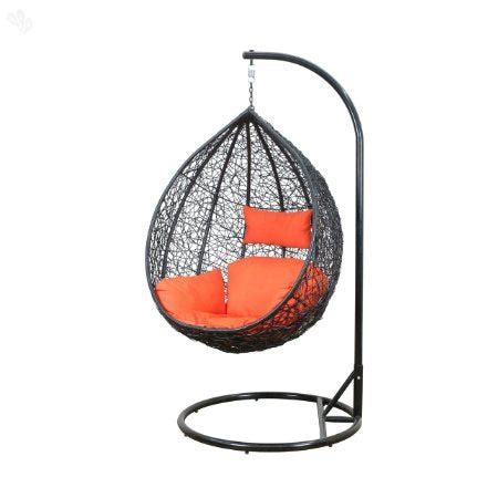 Dreamline Single Seater Hanging Swing With Stand For Balcony , Garden ...