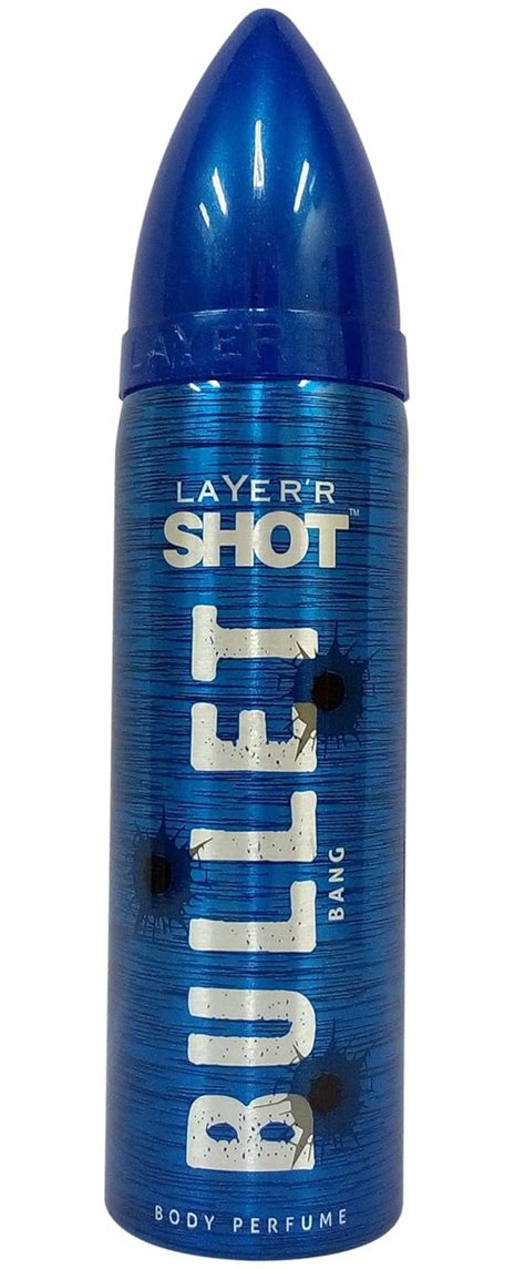 Layer'r Shot Bullet Body Perfume for Men - Bang, 120ml Bottle : Amazon ...
