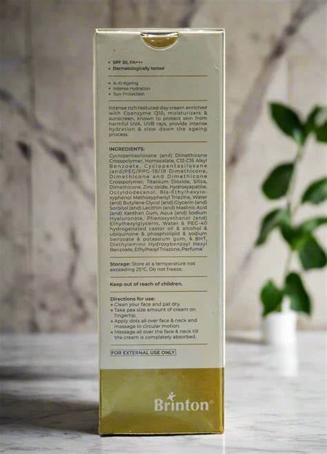 Brinton D'experts Day Cream SPF 30 PA+++ – Sarinskin