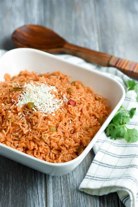 Salsa Rice - A Quick and Easy Side Dish - Valerie's Kitchen