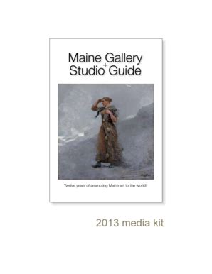 Fillable Online 2013 advertising rates - Maine Gallery & Studio Guide ...