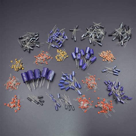 Labeled 15 Values Ultimate Capacitor Kit | Robodo
