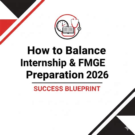 How to Balance Internship and FMGE Preparation 2026: Success Blueprint