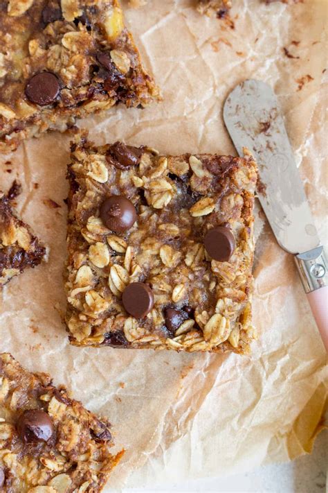 oatmeal bars with bananas recipe Banana oatmeal bars