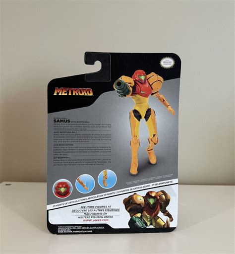 NEW Jakks Pacific Metroid Samus with Morph Ball | Ubuy India