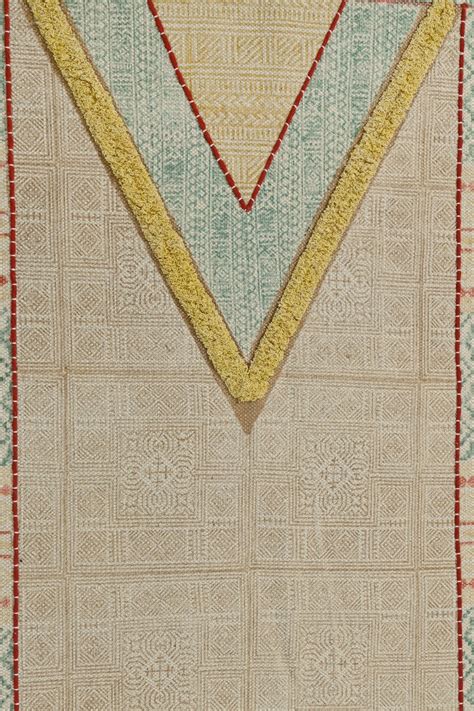 Ganges Block-Printed Cotton Rug | Art Avenue
