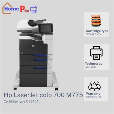 Jual Printer hp LaserJet pro 700 M775 mesin potocopy warna - Jakarta ...