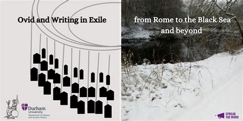 Ovid and Writing in Exile Workshop: from Rome to the Black Sea & beyond ...