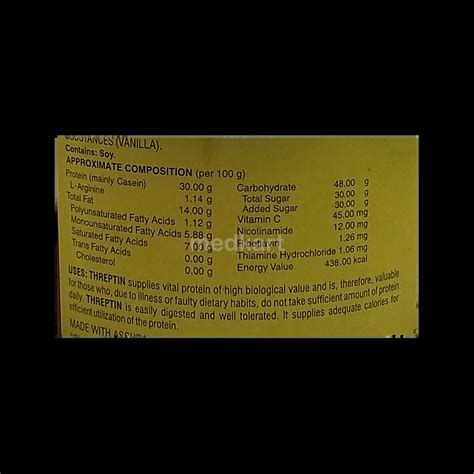THREPTIN CHOCOLATE BISCUITS 275 GM Price, Uses, Side Effects ...