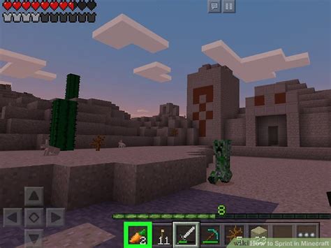 Image result for How to Sprint in Minecraft Java