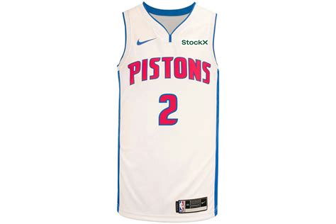 Nike NBA Detroit Pistons Cade Cunningham Swingman 2024/25 Jersey White ...