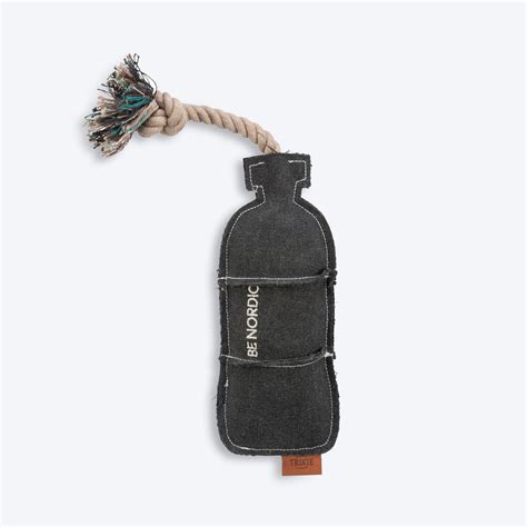 Trixie Be Nordic Bottle on A Rope Dog Toy - Black - 37 cm – Heads Up ...
