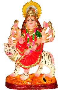 SUNINOW Goddess Maa Durga Devi Idol| Religious Murti Decorative ...