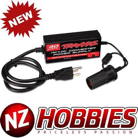2976 AC to DC Power Supply Adapter for Traxxas 2-4 amp DC Chargers Latrax SST Free Worldwide ...