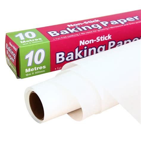 1 Roll Non-Stick Baking Paper, Heat Resistance Double-Sided Silicon ...