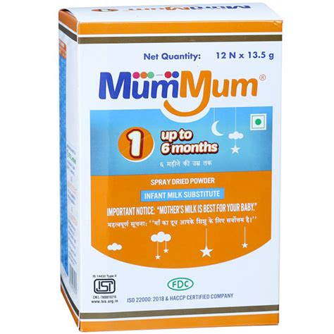 Mum Mum-1 Infant Milk Powder 13.5G Sachet | Uses, Side Effects, Price ...
