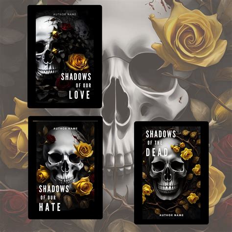 Premade Ebook Covers Dark Romance Trilogy Ebook Covers, 3 Book Series ...