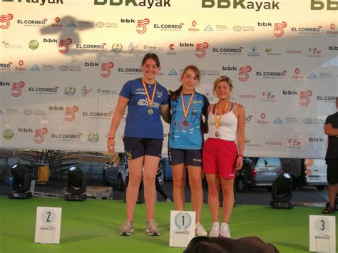 Andrea Rodríguez (Los Rápidos), Campeona de España de Ríos y Travesías ...