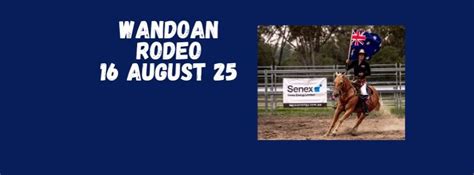 2025 Wandoan Rodeo, Wandoan Showgrounds, 16 August 2025 | AllEvents