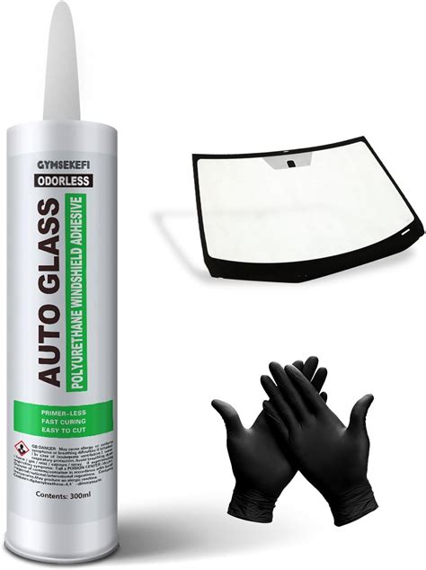 Amazon.com: Polyurethane Windshield Adhesive with Fast Curing Formula - High Bond Strength ...