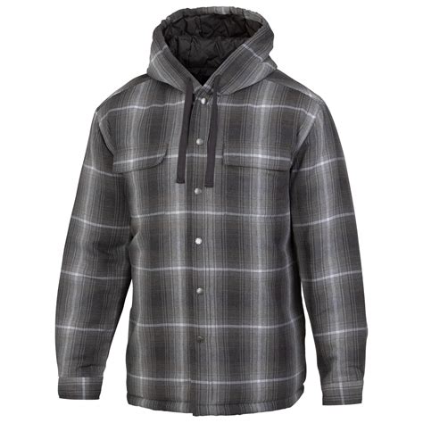 Pacific Trail Men's Flannel Shirt Hooded Jacket | Big 5 Sporting Goods