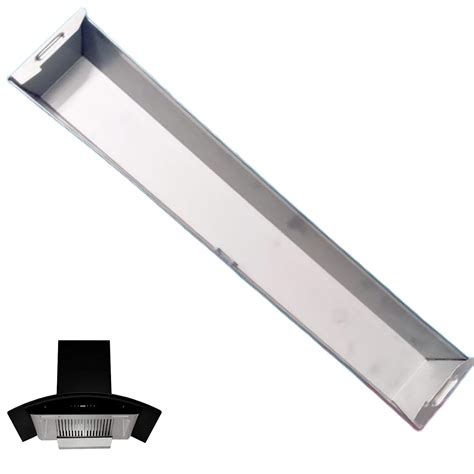 Stainless Steel Oil Collector Tray for Kitchen Chimney (41 cm) : Amazon ...