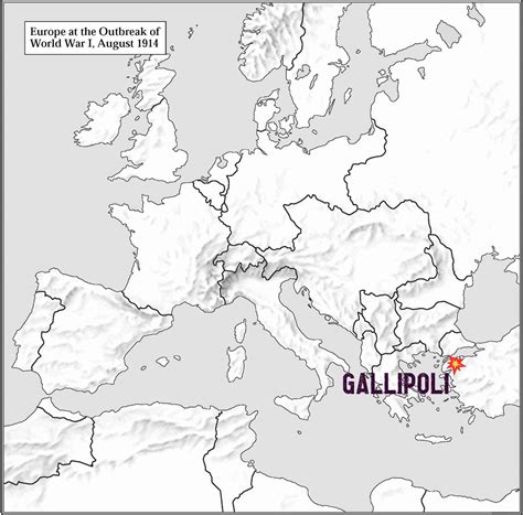 The Gallipoli Campaign in WW1