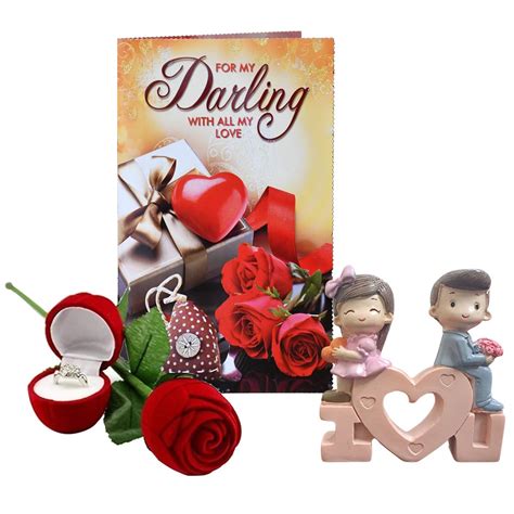 Saugat Traders Romantic Valentine Gift for Girlfriend Love Greeting ...