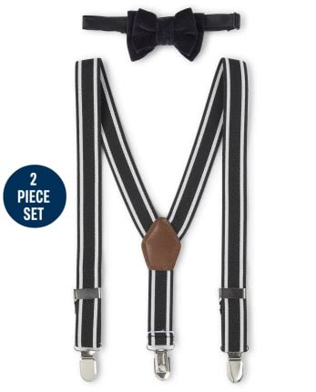 Boys Bow Tie And Suspenders Set - MULTI | Gymboree