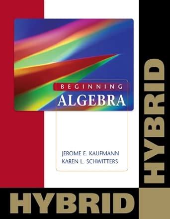 Buy Beginning Algebra, Hybrid + Enhanced Web-assign With Ebook for One ...