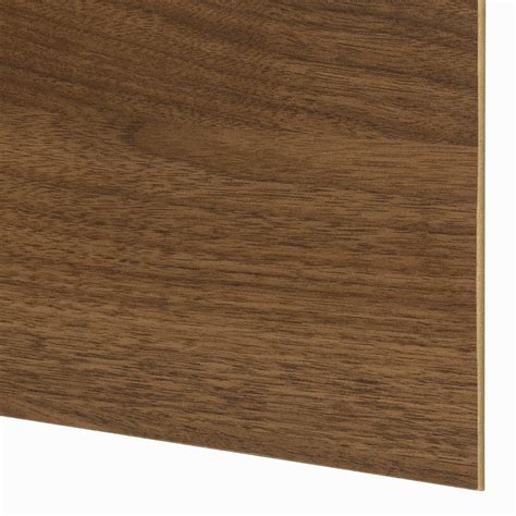MEHAMN pair of sliding doors, black/double sided walnut, 200x236 cm ...