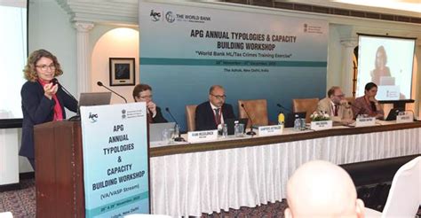 Department of Revenue, Ministry of Finance, hosts APG Annual Typologies ...