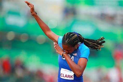 Lima 2019: Breanna Clark serves up family recipe for success