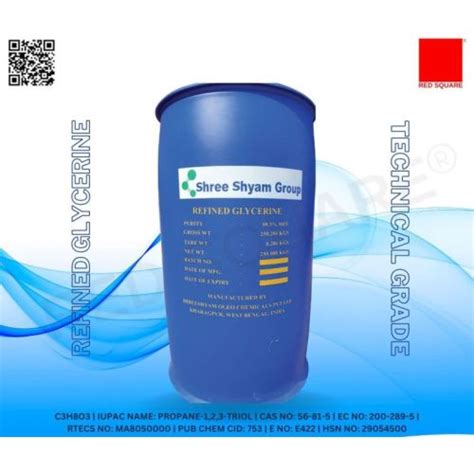 Shyam Refined Glycerine Manufacturers and Suppliers from Kolkata