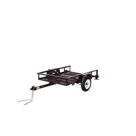 Carry-On Trailer 4' x 8' Mesh Floor Utility Trailer at Lowes.com