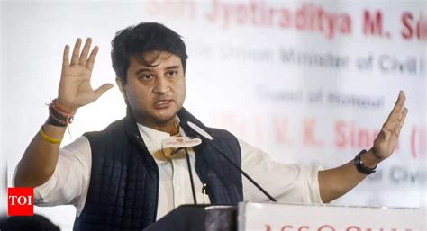 War of words between BJP minister, party MP over Jyotiraditya Scindia's ...