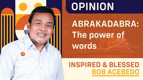 ABRAKADABRA: The power of words