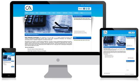 CS-9 : Select Beautiful Website Design Theme | CA Portal