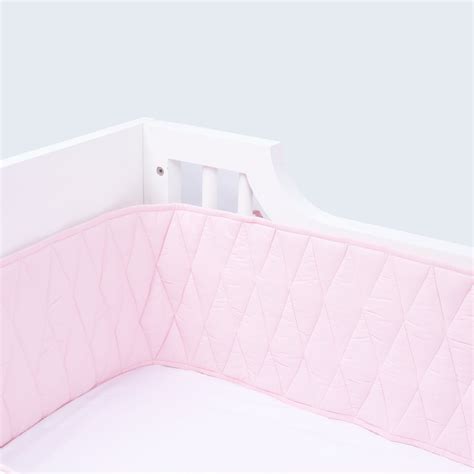 Luxury Quilted Organic Cotton Cot Bumper | Masilo