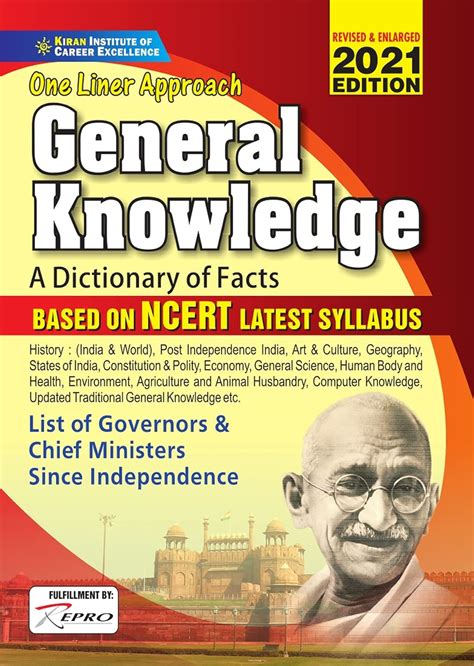 One Liner Approach General Knowledge A Dictionary of Facts Based on ...