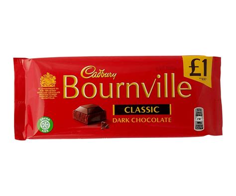 Cadbury Bournville Classic Dark Chocolate, 100 g – globalsnack.in