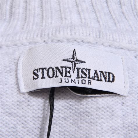 4807AC dolcevita bimbo boy STONE ISLAND JUNIOR light grey sweater