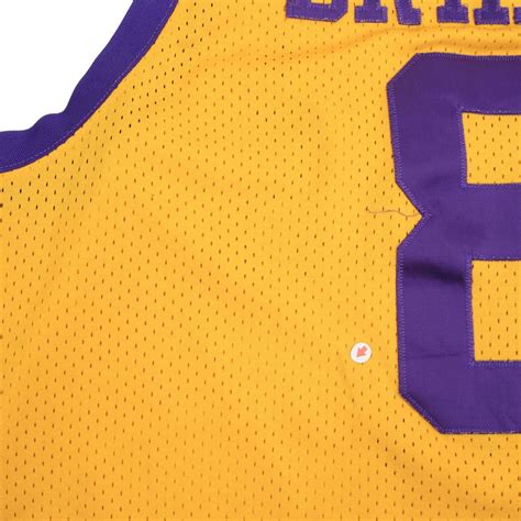VINTAGE NIKE NBA LOS ANGELES LAKERS KOBE BRYANT #8 JERSEY LATE 1990S S ...