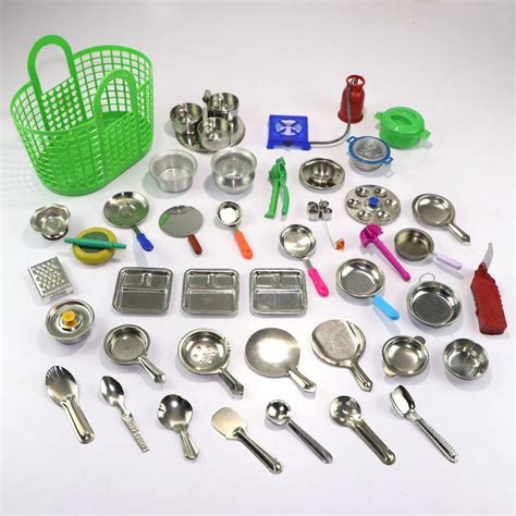 Buy 42 Pieces - Miniature Kitchen Set, Mini Kitchen Set for Kids ...