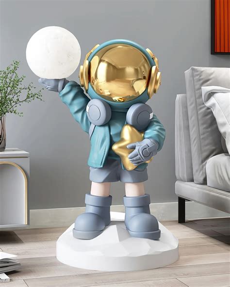 Apollo Astronaut Built-in Battery Floor Lamp | Decoración de unas ...
