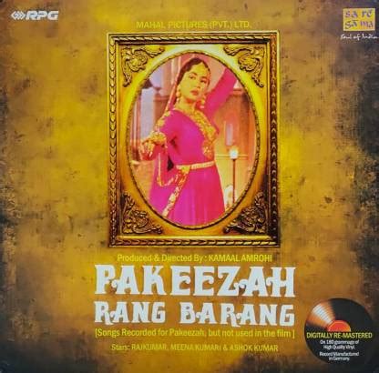 PAKEEZAH-RANG BARANG-VINYL LP | Indian Music Store