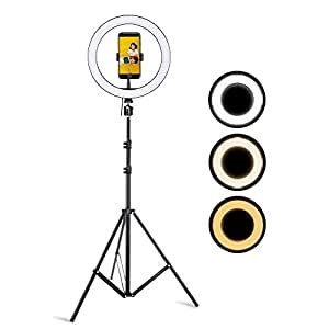Buy generic Ring Light Inches Ring Light with 7 feet Tripod for ...