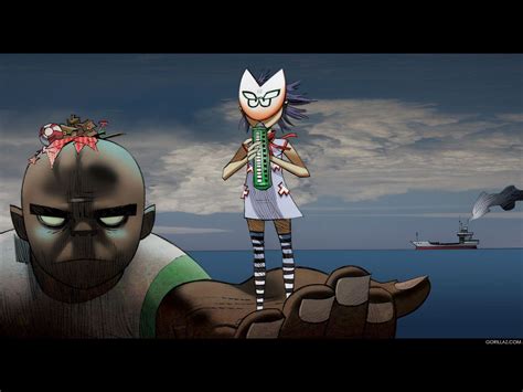 Noodle Gorillaz Plastic Beach